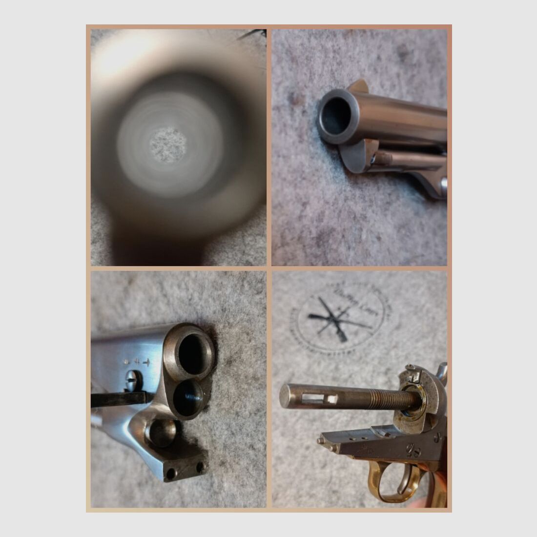 Centaure - Fabriques dâ Armes Unies de Liege Mod. 1861 Stainless Steel Optik