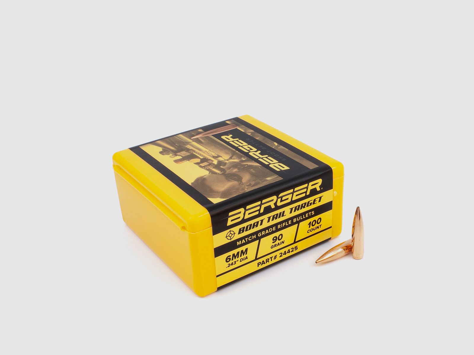 Berger Geschoss 6mm/.243 BT Target 90GR 1000 Stück