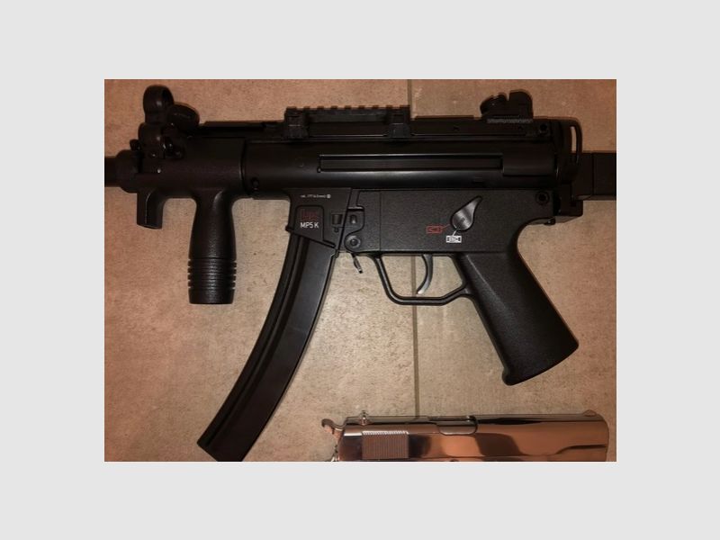 Umarex MP5 4,5mm CO2 + KLI M1911 4,5mm CO2, Bild 5 von 7
