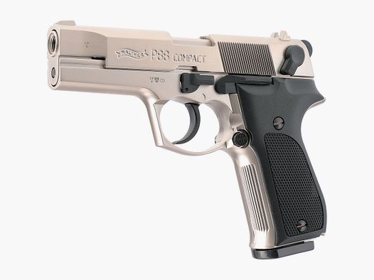 Walther P88 Schreckschusswaffe 9mm Metall-/Nickeloptik