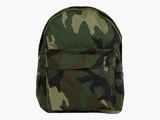 Kinder Camouflage Rugzak Woodland