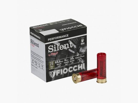 FIOCCHI SILENT-PIOMBO 9-GRAMM 33-BOX 25 STÜCK