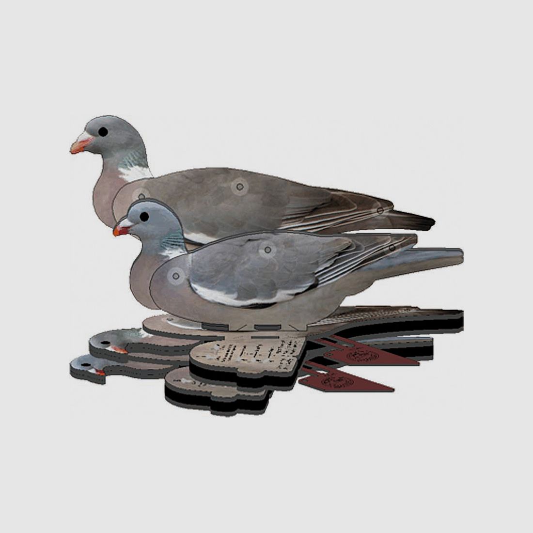 National Rifle Association FUD Lockvogel Taube 6er Pack