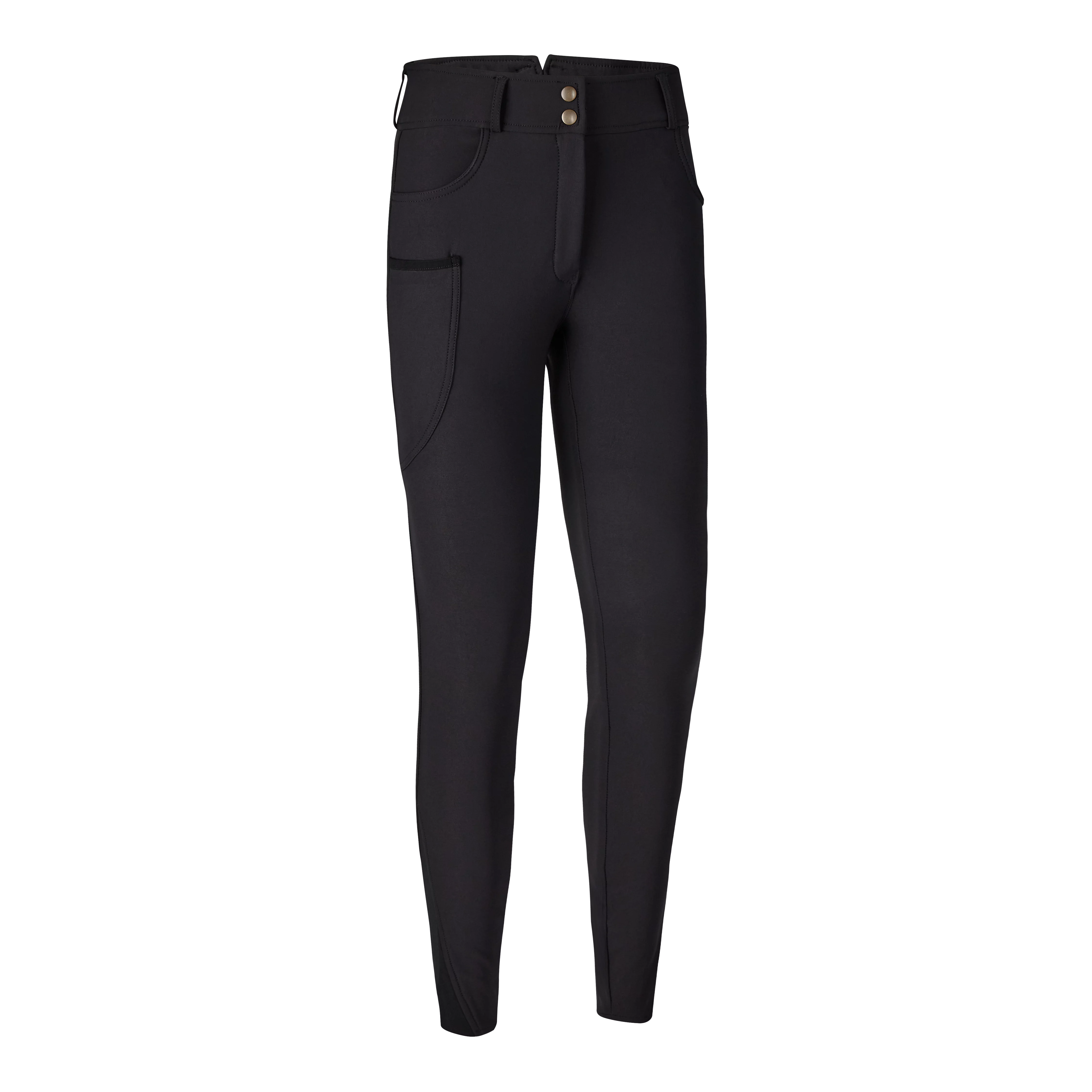 Leggings da caccia da donna - neri, immagine 4 di 5