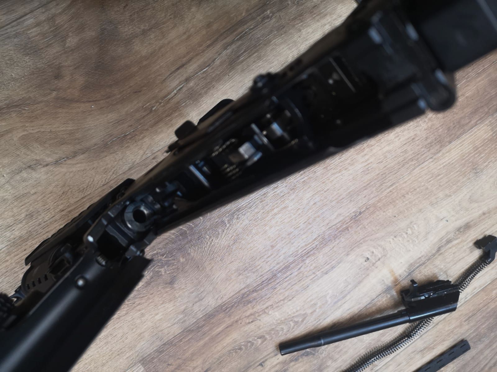 Kalaschnikov USA - KR-9 SBR Sport, carabine semi-automatique en calibre 9mm Luger, PCC, avec 6 chargeurs, mallette et certificat BKA, état d'origine - Limité