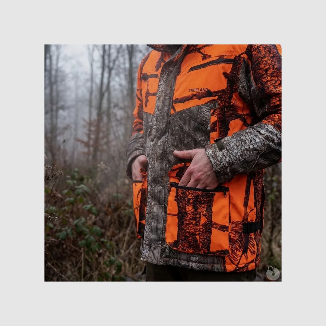Gilet Warm Hunt 4 camo arancione - Caldo e impermeabile M-3XL, immagine 3 di 13