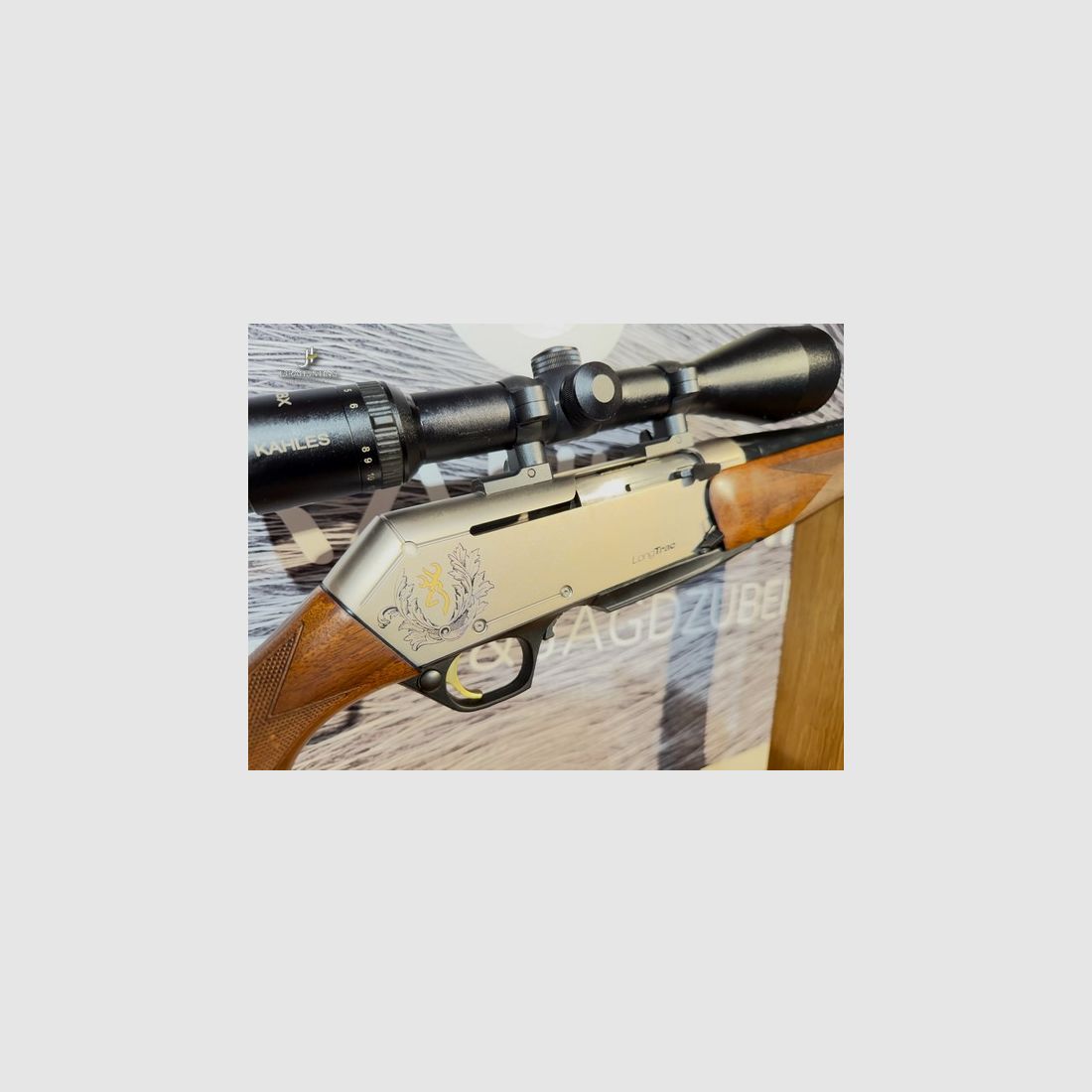 Browning BAR Longtrac; Kahles Helia 3-12x56 LP