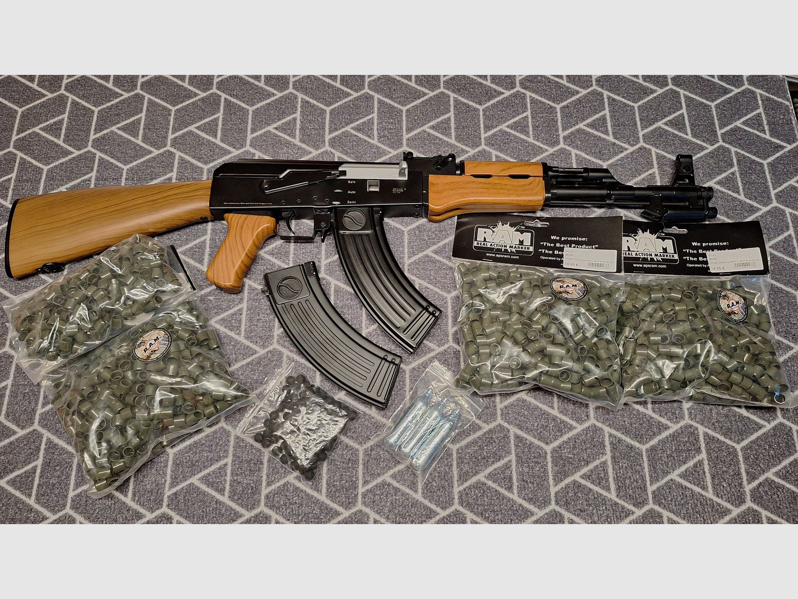 AK47 Type 56 APS RAM .43 rarity!