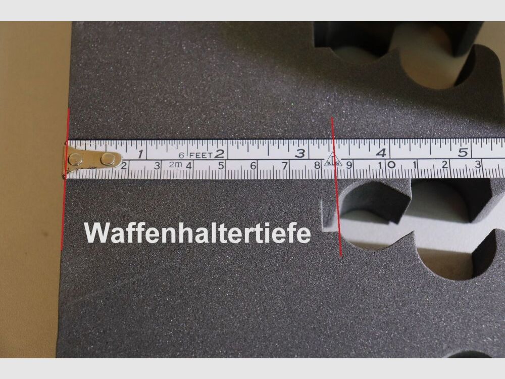 Gunshome uG Waffenschrank SHOOTER ÜBERLÄUFER 1300x390x330mm Klasse 0 für 5LW