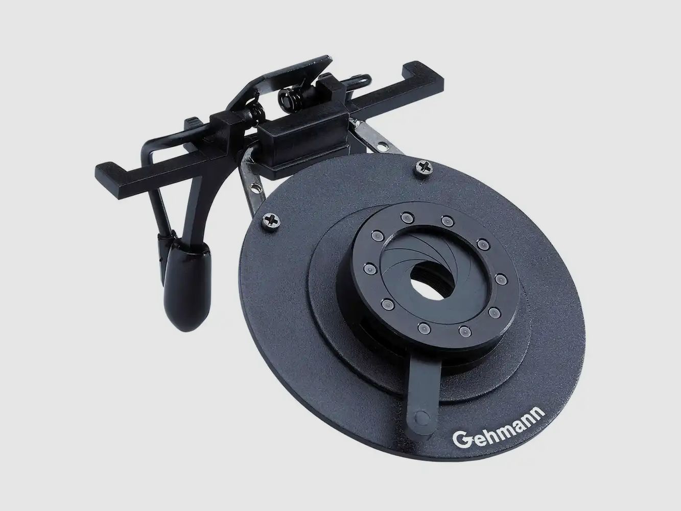 Gehmann iris aperture for normal glasses