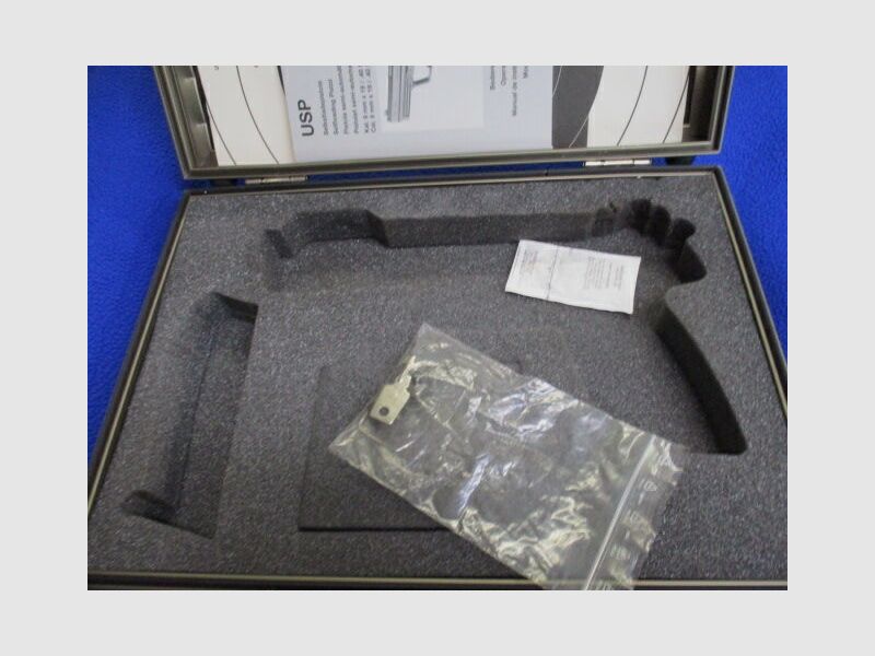 Pistolet 9 mm Luger, Heckler & Koch USP Expert avec mallette et accessoires USP Expert