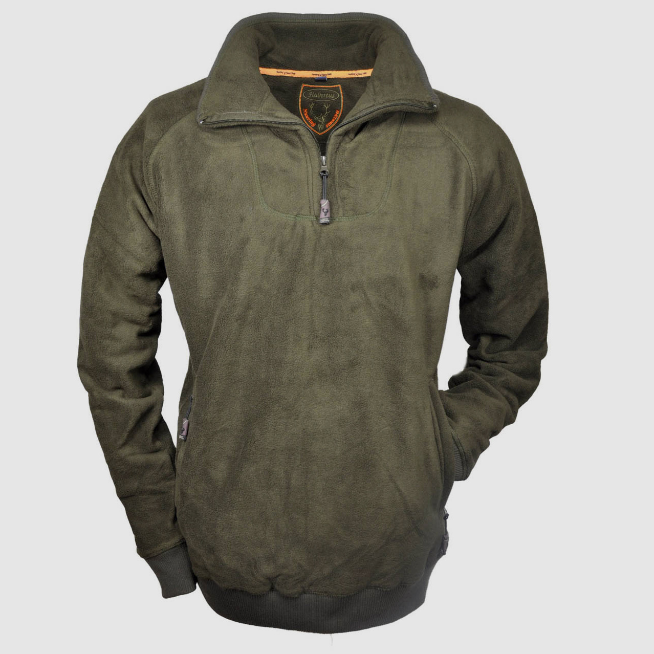 Hubertus Troyer Fleece oliv