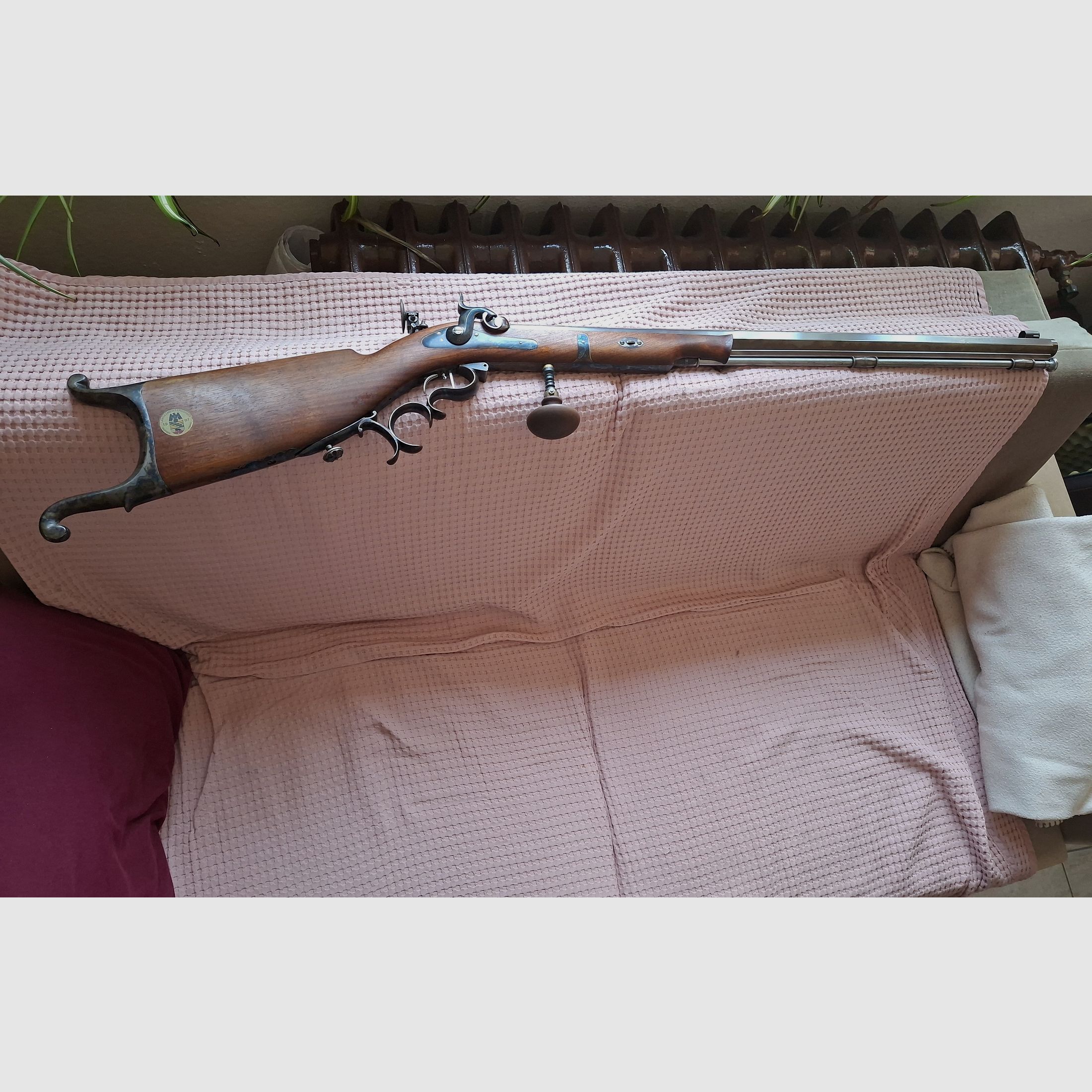 Vorderlader nach Art Schweizer Scheibenbüchse