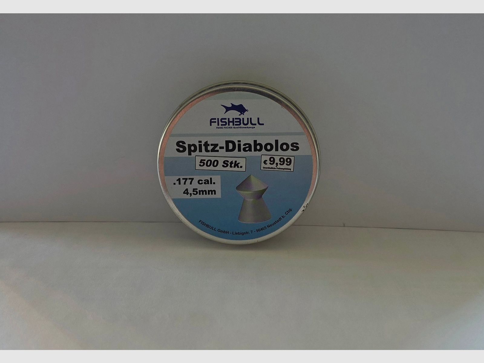 FISHBULL Spitzkopf-Diabolos 4,5 mm (.177 cal.) 500 pièces/boîte !, image 2 sur 3
