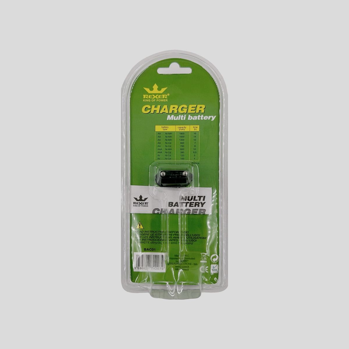 Rexer – Caricabatterie Multi, immagine 2 di 2