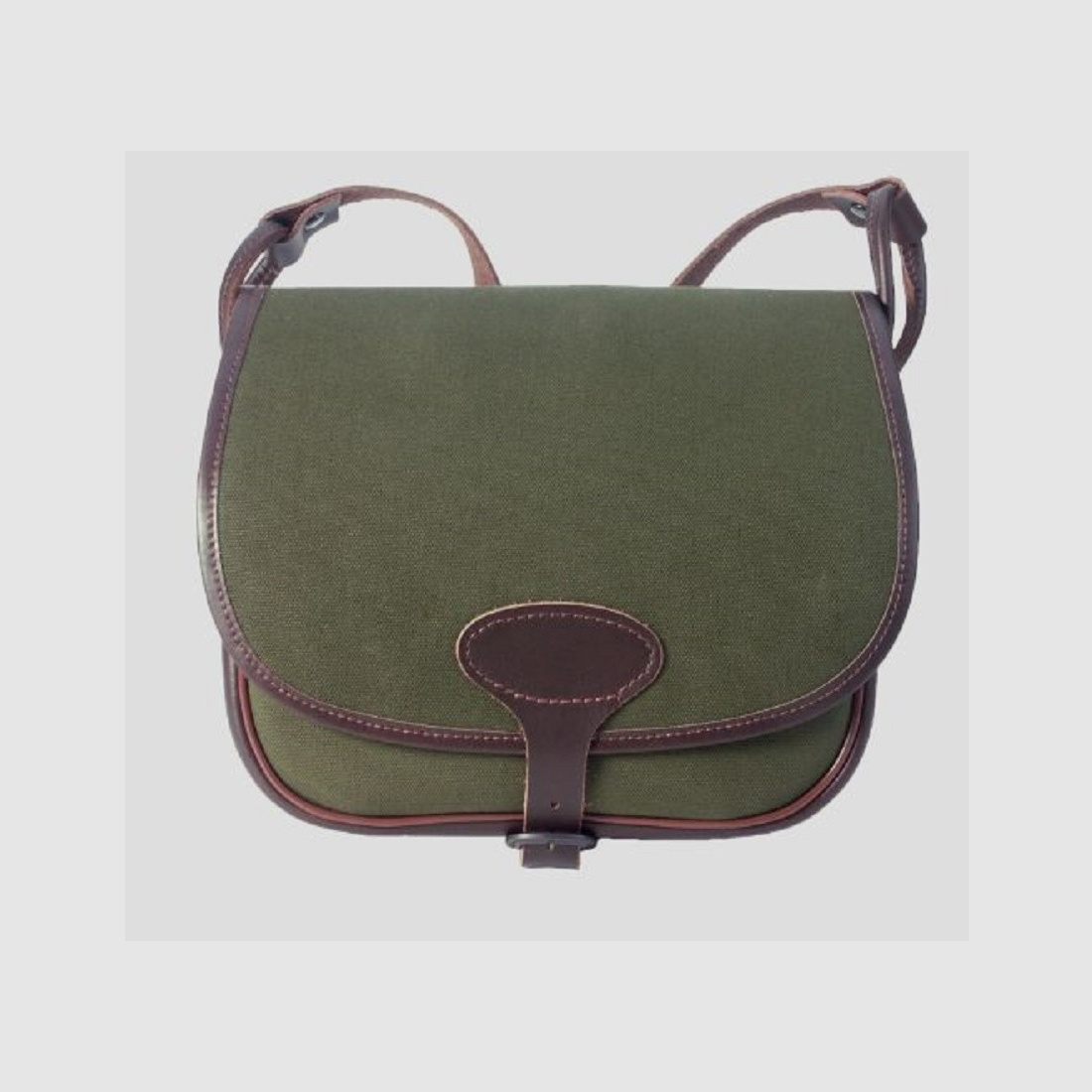Fritzmann - Jagdtasche Leder mit Segeltuch