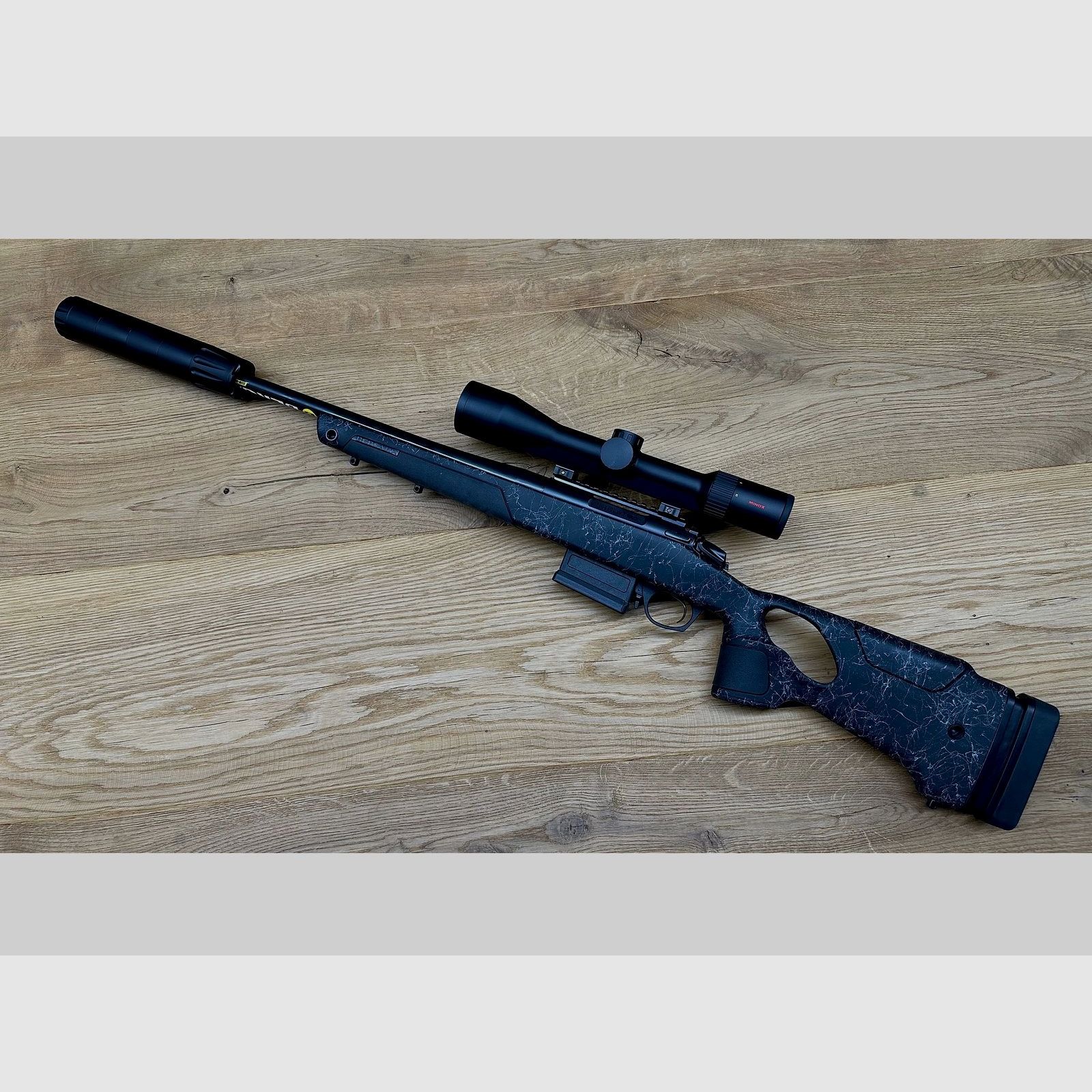 Bergara B14 Thumbhole / .308 Win / 46cm LL / Minox RS-4 2.5-10x50 / A-Tec H3 / Precise Hunting Adapter