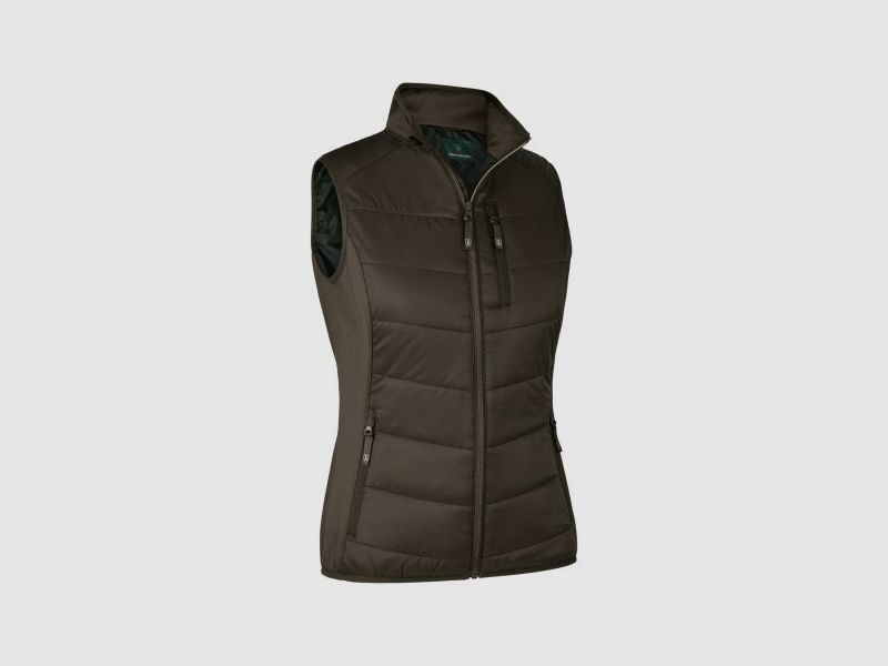 Deerhunter Damen Wattierte Heizweste Lady Heat Dark Blue 36
