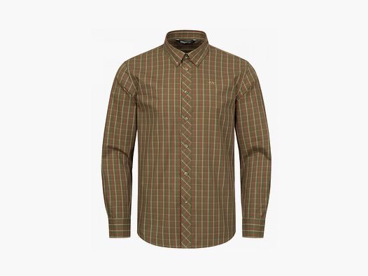 BLASER Tristan 22 Chemise à carreaux rouge olive foncé