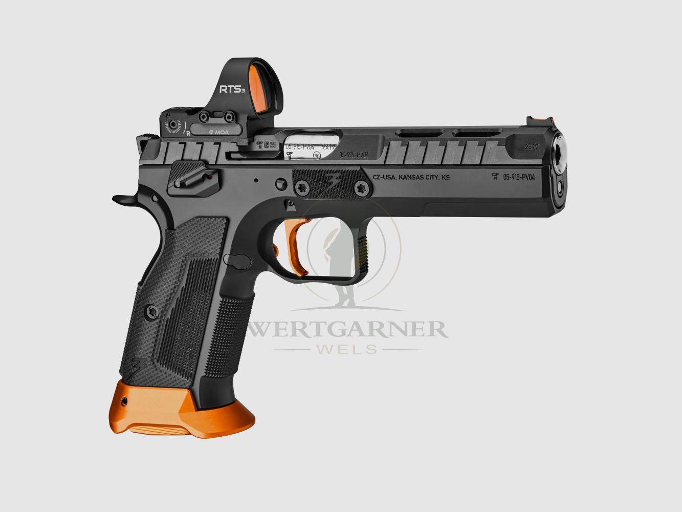 CZ TS3 ORANGE Kal. 9x19, Bild 5 von 8