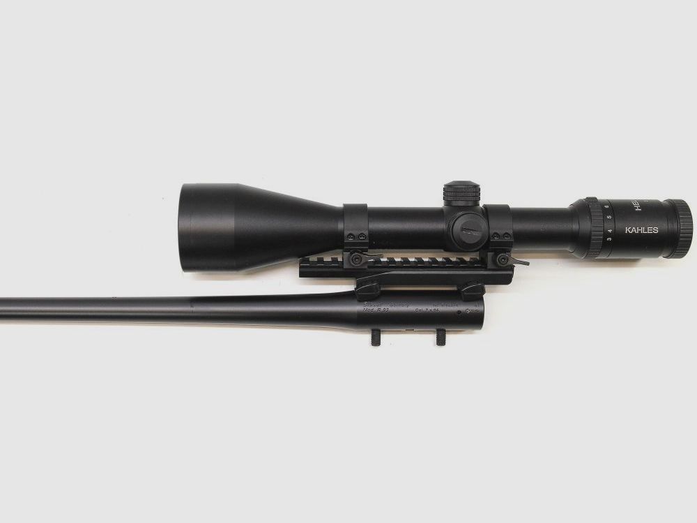Adapterschiene für ZF Montagen von Blaser, EAW, Recknagel usw. ZF Zeiss mit Innenschiene auf Weaver/Picatinny Ringe