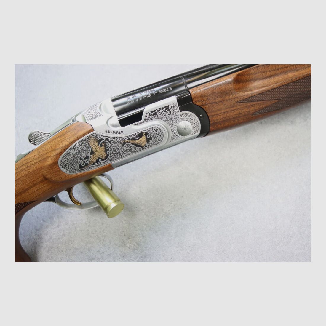 Bockflinte 12/76 Brenner BF-20 LL 71 Premium Gold Bockflinte 12/76 Brenner BF-20 LL 71 Premium Gold