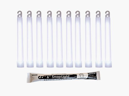 Cyalume Lightstick - 15cm - 12h - Biały