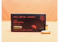 GECO cartridge 7.65mm Browning GECO 73grs FMJ (2317703) box of 50 cartridges / 4.75g full metal jacket