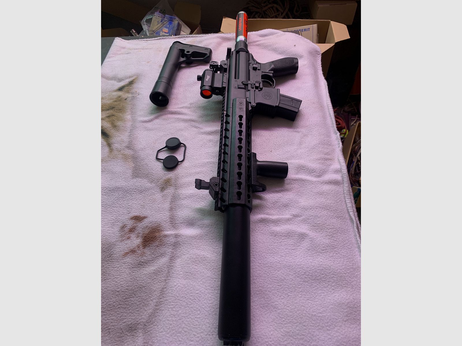 MCX Co2 Gewehr von SIG SAUER mit Red Dot