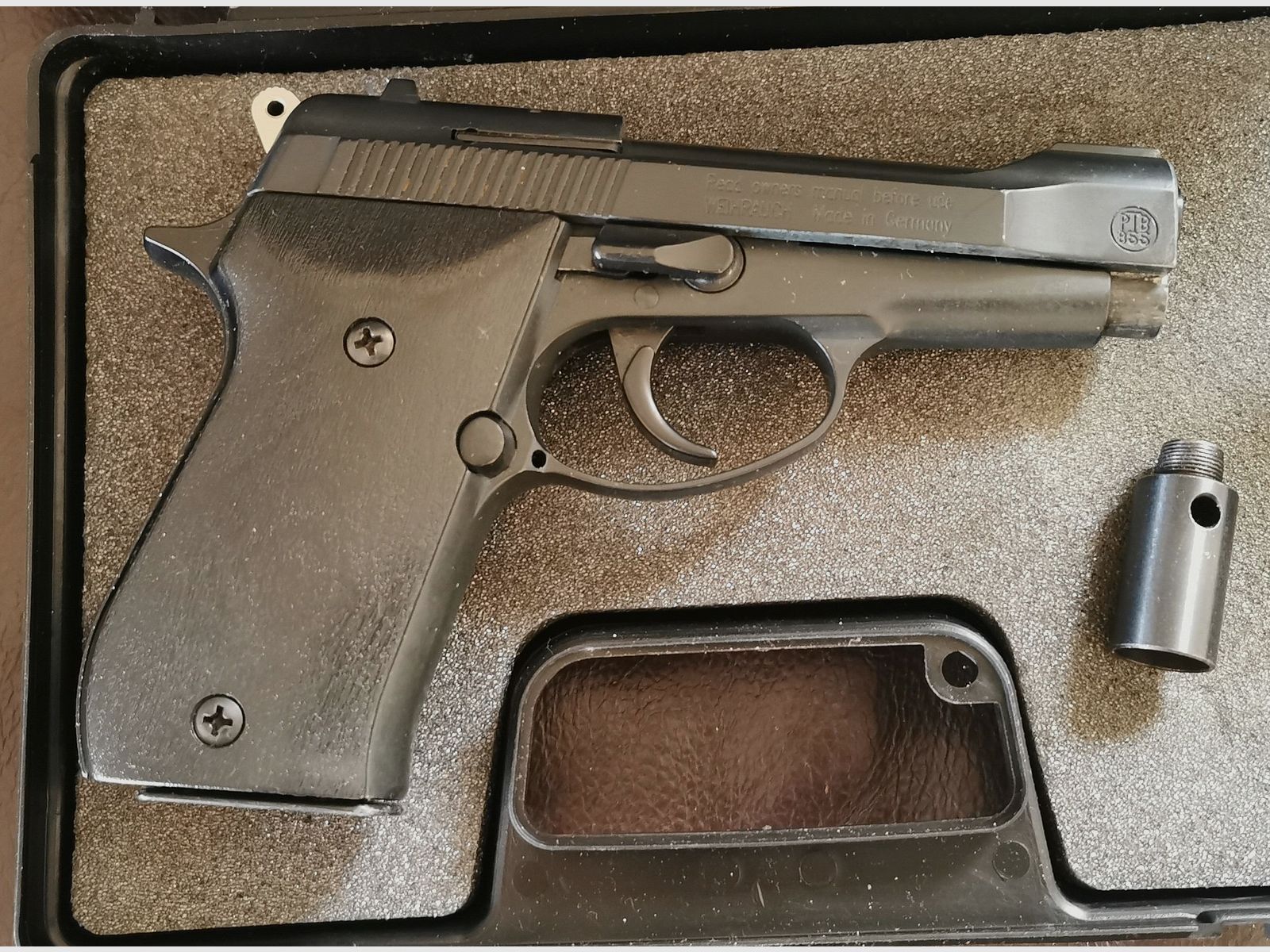 Weihrauch HW 94 completamente nero, usato con segni di usura, libero per Capodanno a partire da 18 anni.