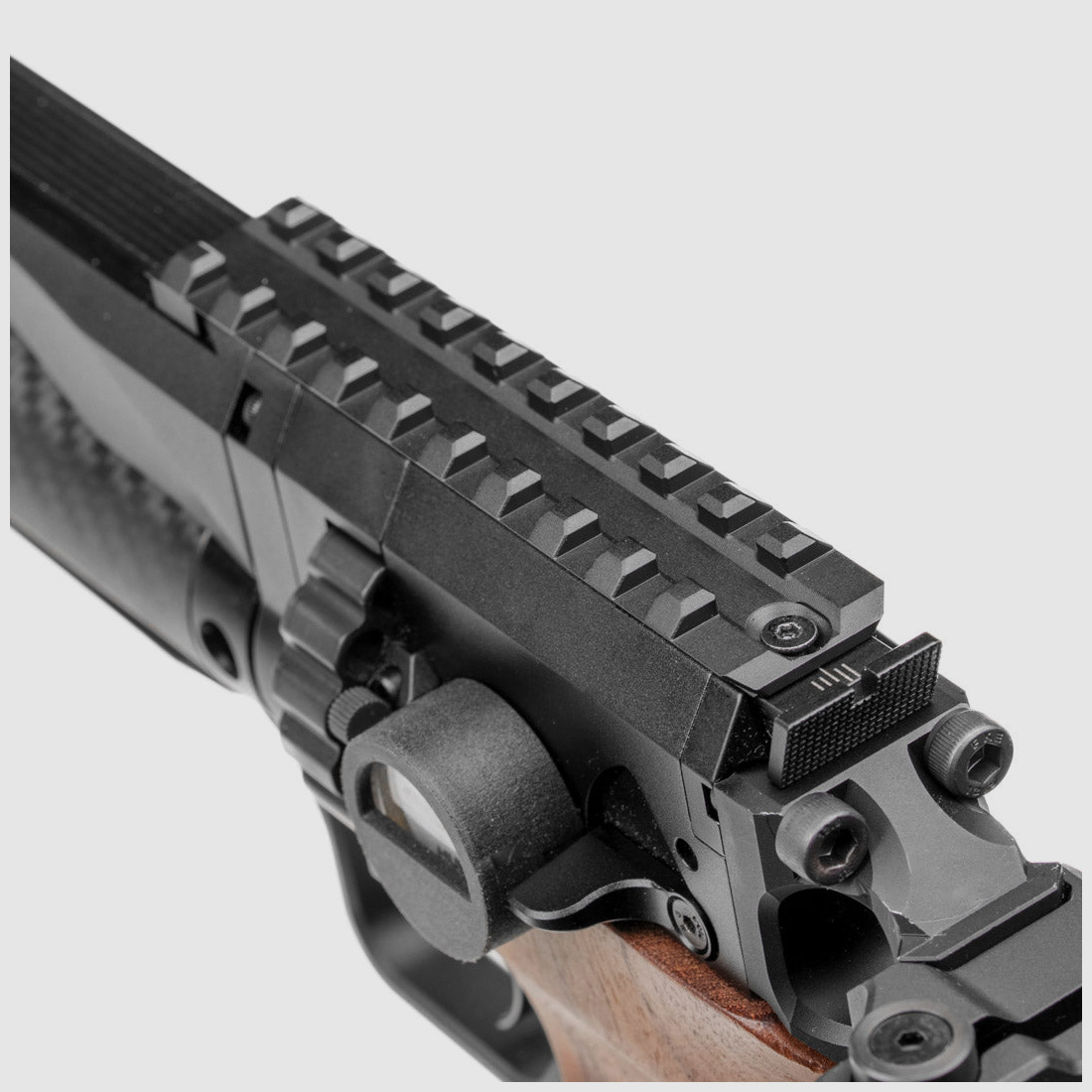 Long Picatinny Alu Schiene – Huben GK1 Universal & MINI PRO | 21 mm
