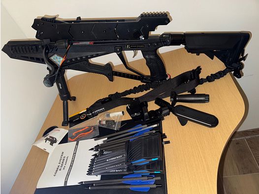 EK Cobra Adder Repetierarmbrust inkl. Zubehör