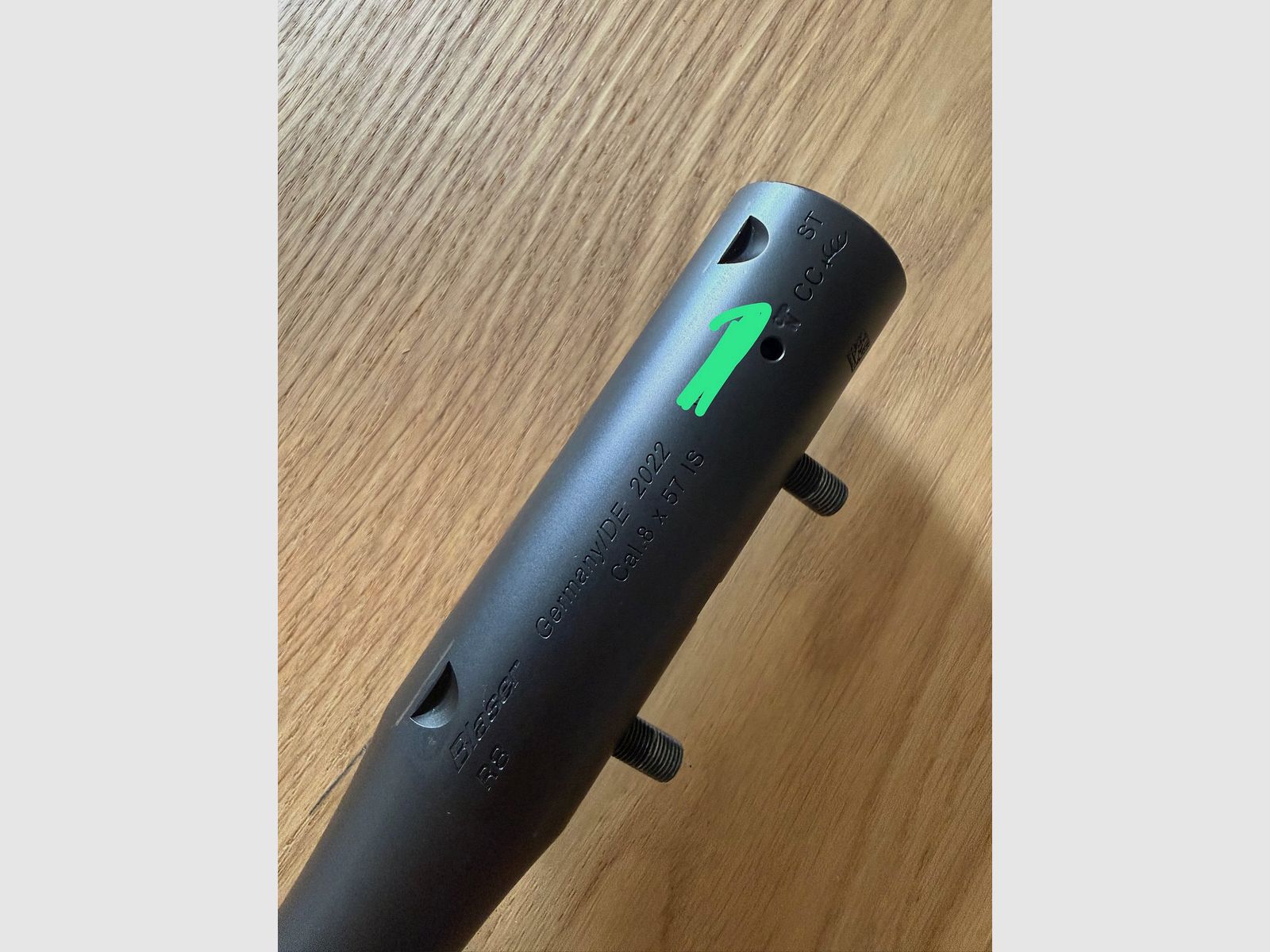 Blaser R8 interchangeable barrel 8×57 IS – Semi-weight, 52 cm, muzzle thread