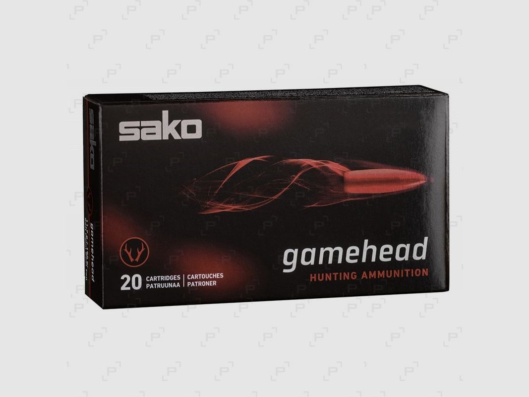 Scatola da 20 cartucce per grande caccia SAKO GAMEHEAD Calibro .243 WIN - 90 GR