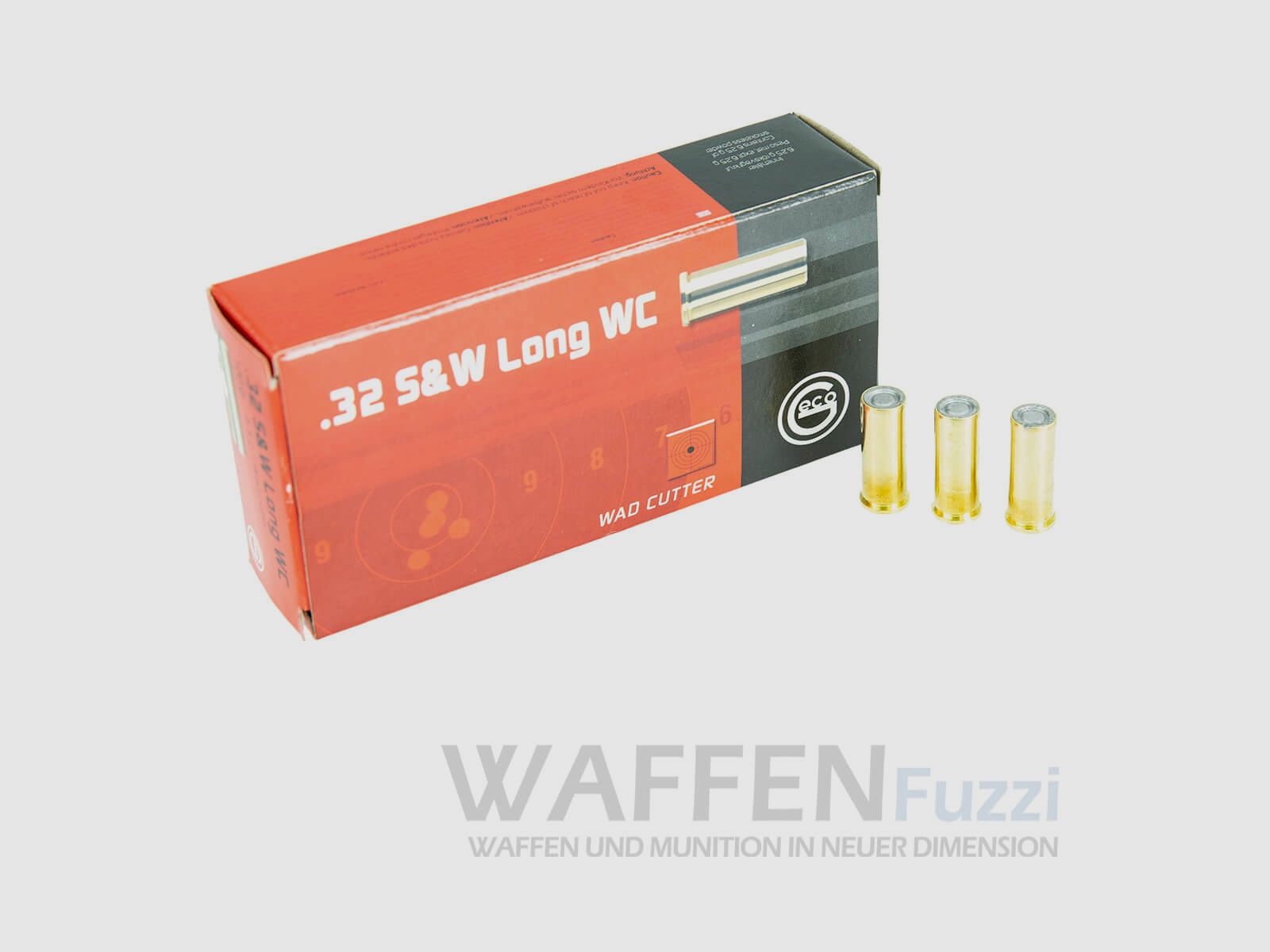 Geco .32 S&W long WC 100grs 50 Schuss