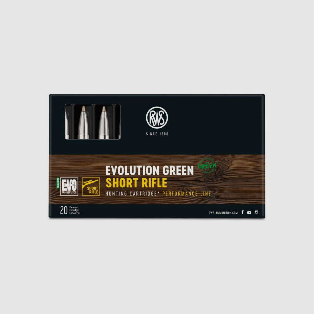 Büchsenpatronen RWS 308 Win. EVOgreen, Bild 11 von 13