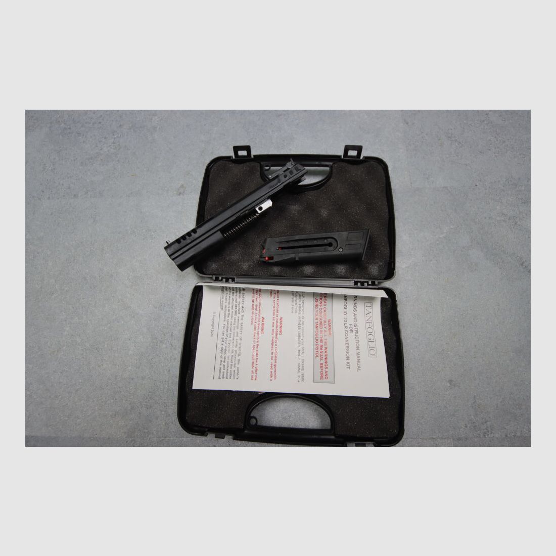 Tanfoglio Wechselsystem für Stahlrahmen kurz