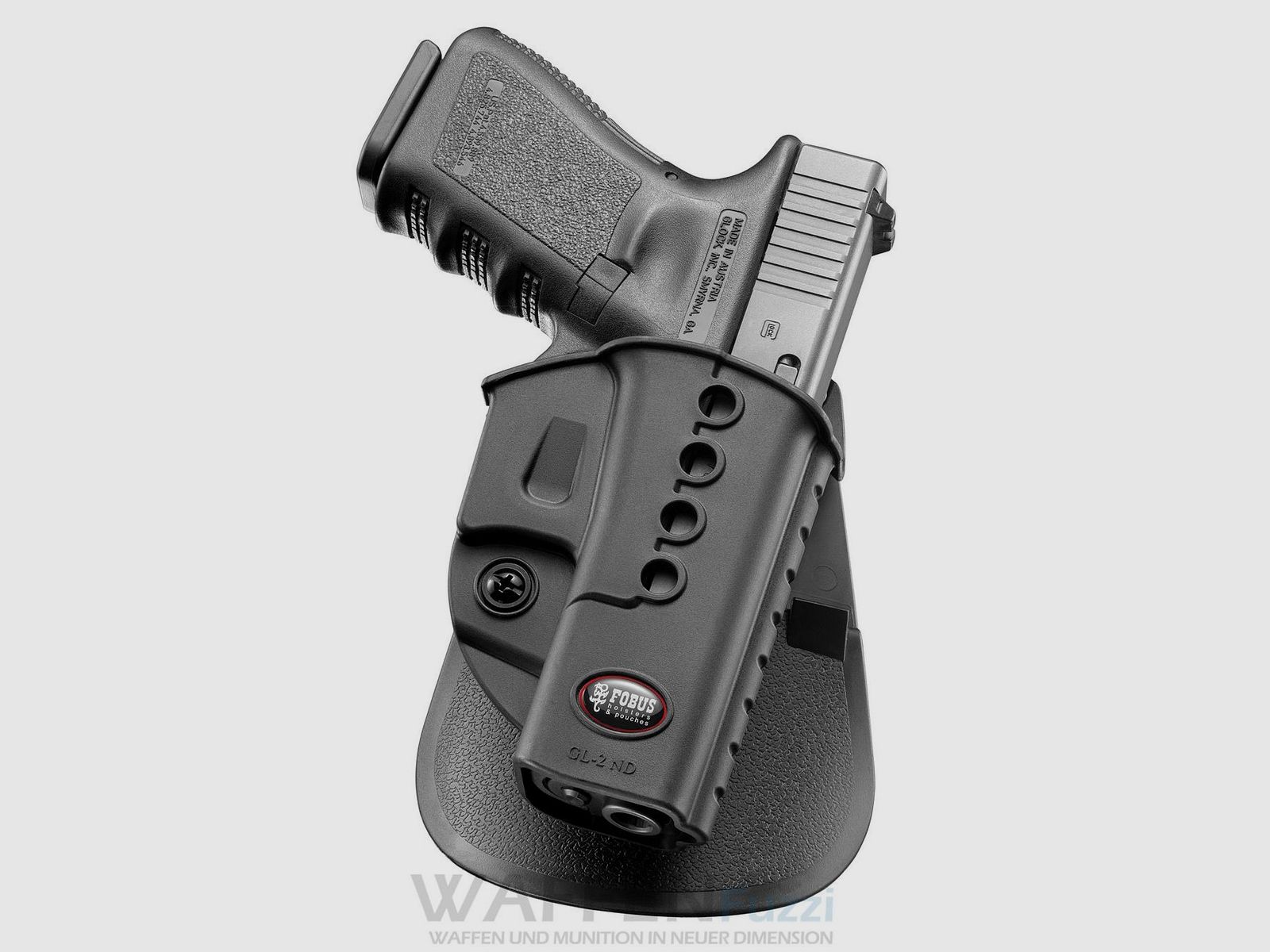 Fobus Rotating Paddle Holster réglable pour Glock 17 et Glock 19