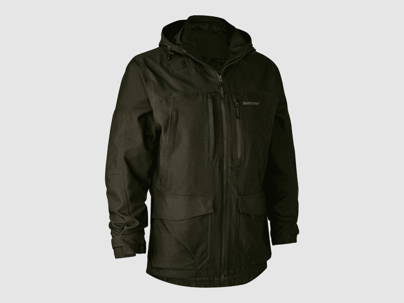 Deerhunter Chasse Jakke – Olive Night Melange, billede 1 af 2