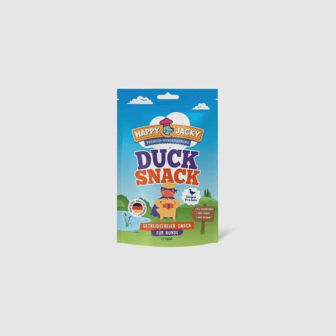 Happy Jacky Hunde Duck Snack 125g