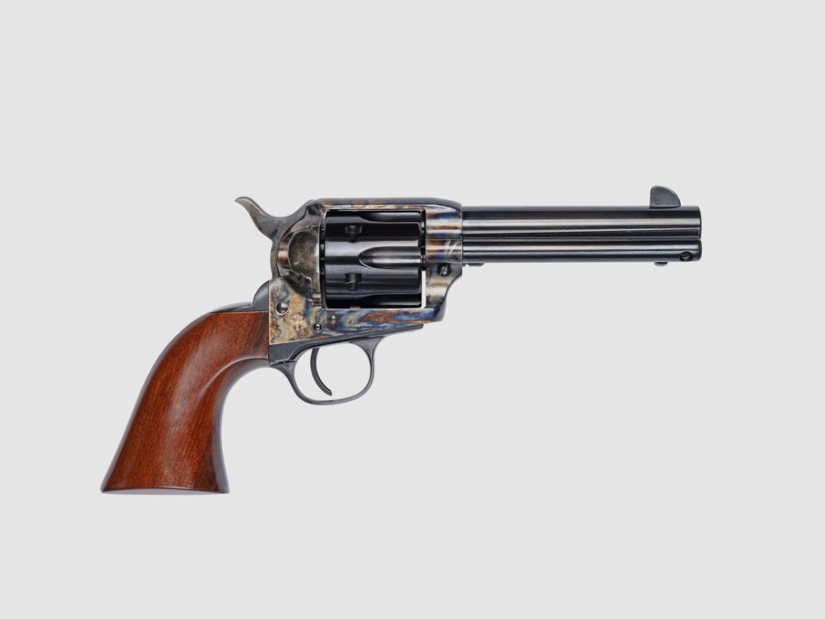REV UBER 1873 CATTLEMAN .QD 44/40 4.3/4" NEW MODEL BLUE STEEL, image 20 of 20