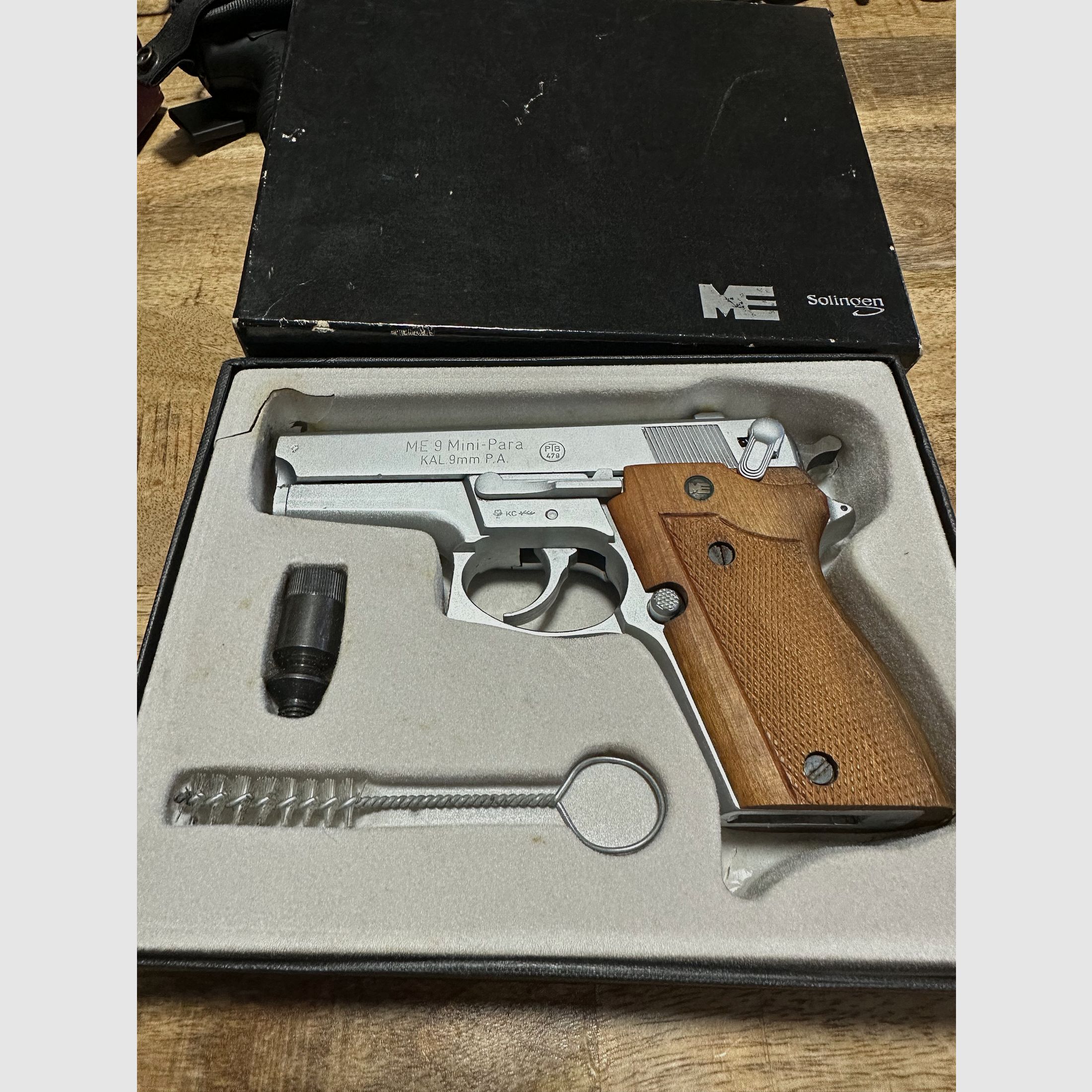 ME Mini Para kal. 9 mm P.A PTB 479 compleet