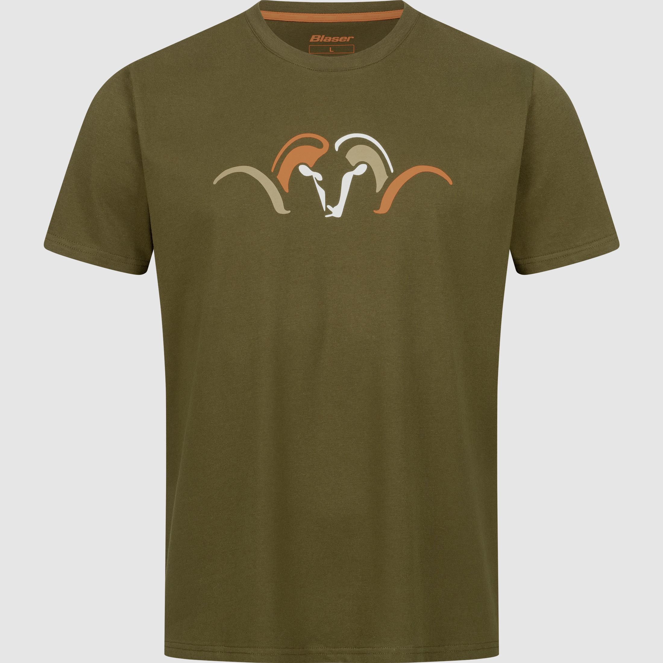 T-Shirt Argali da Uomo 25 Verde Oliva Scuro L