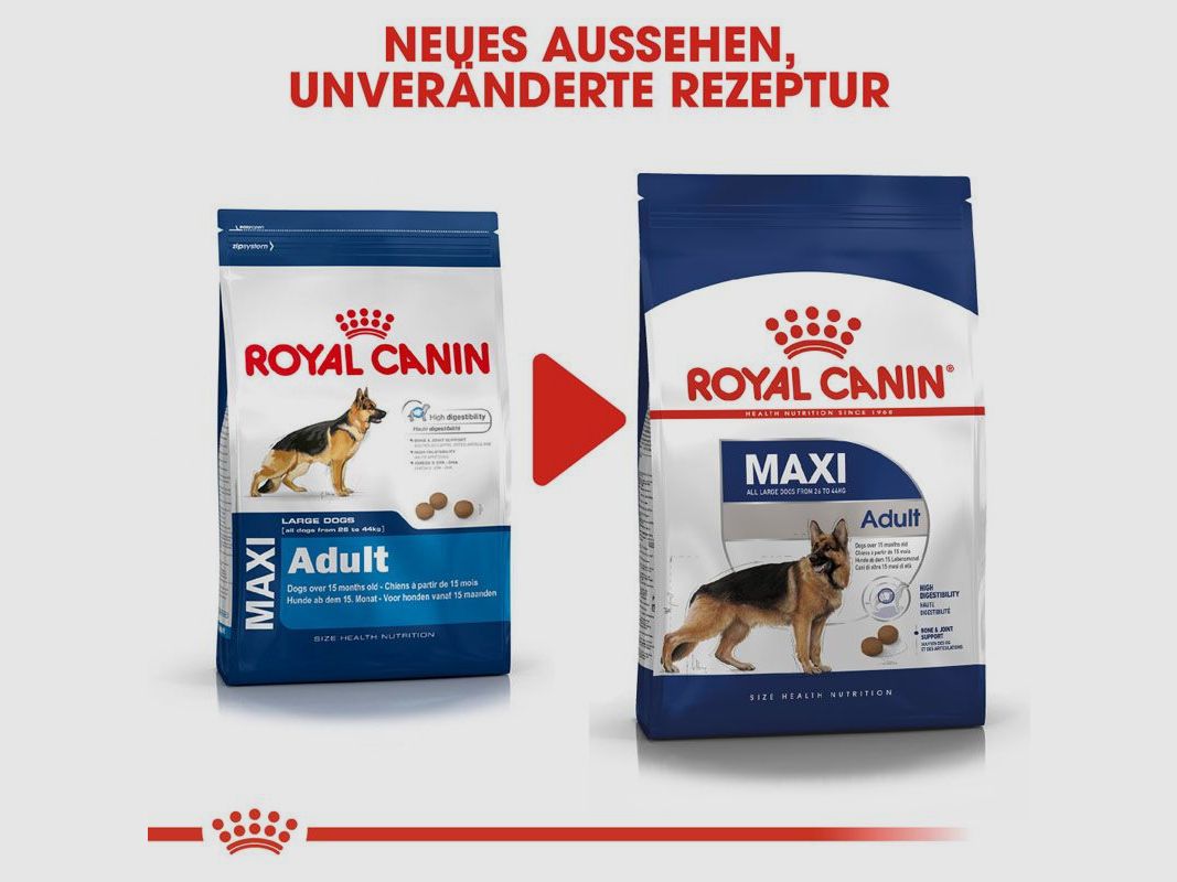 ROYAL CANIN Große Hunde Trockenfutter Maxi Adult