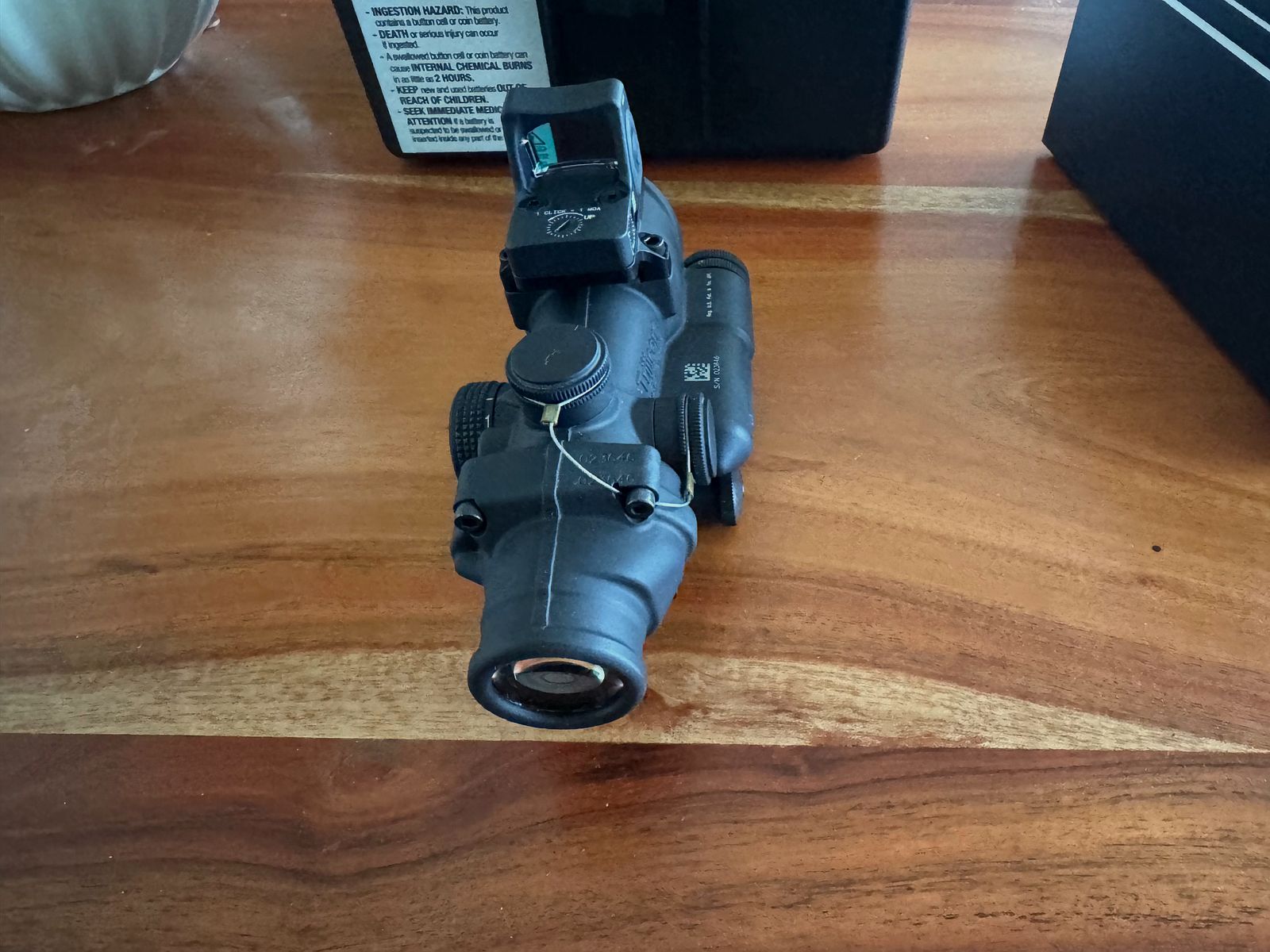 Trijicon ACOG 4x32 LED (.223 Reticle) + RMR Type 2 (3.25 MOA) – ABSOLUT NOWY I NIGDY NIE UŻYWANY w OVP