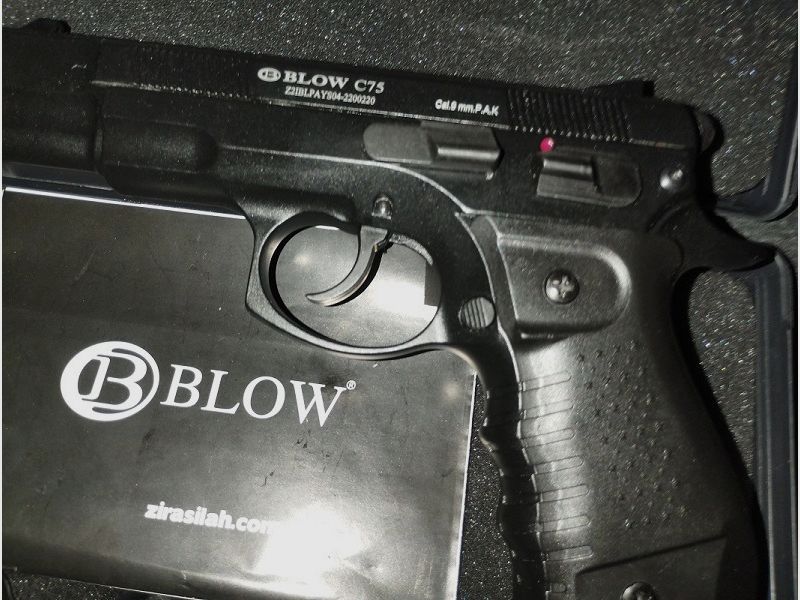 Blow C75 - CZ75 - 9mm P.A.K. - Schwarz - Starterpistole