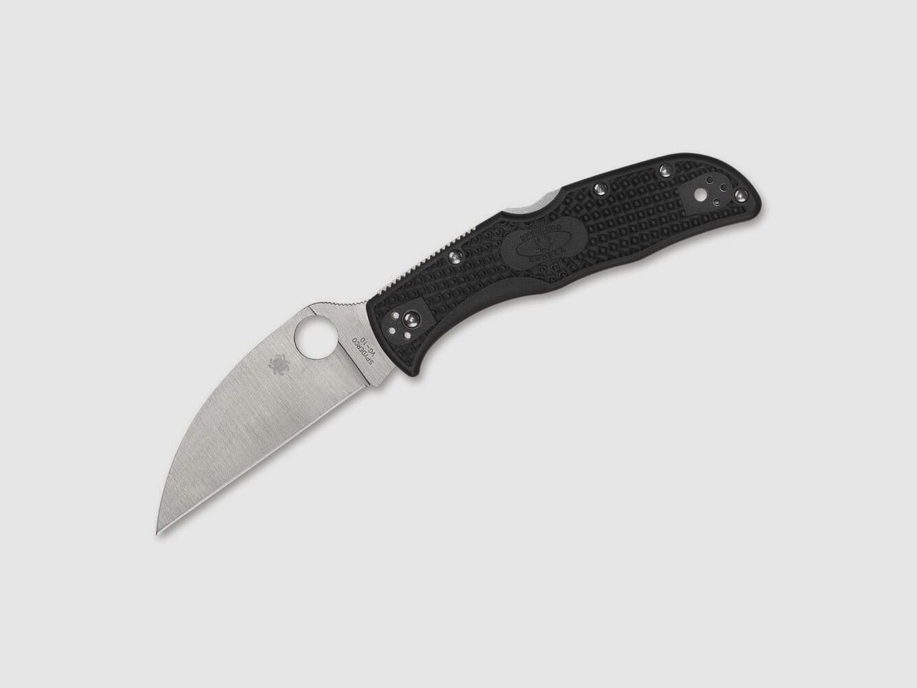 Spyderco Endela Lightweight Wharncliffe Black Pocket Knife