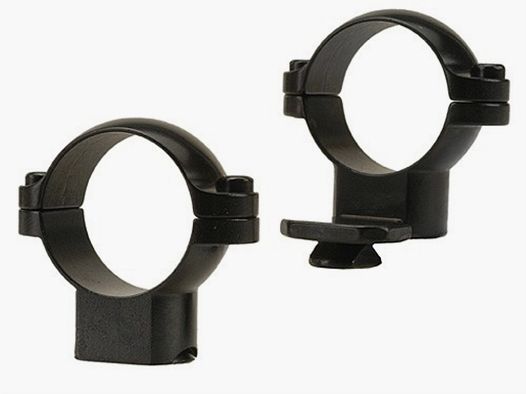 Leupold STD Ringe 25,4mm extended high gekröpft glänzend schwarz