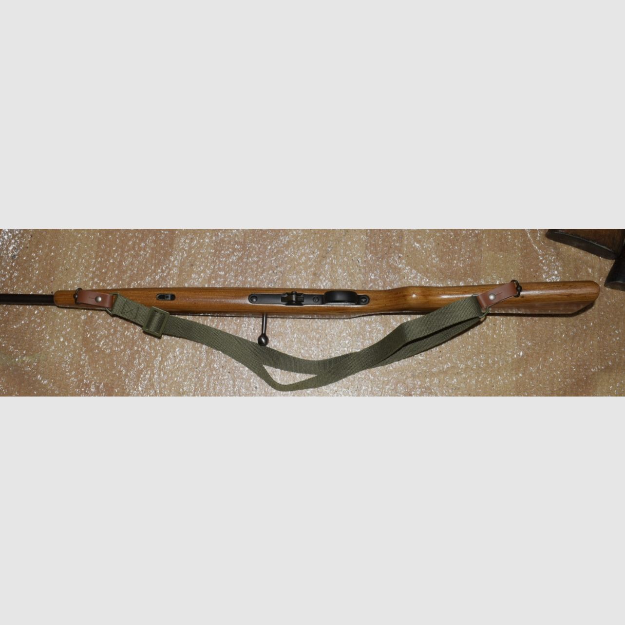 Luftgewehr Haenel 49a - 1957 - Feder und Manschette NEU 12er Magazin und Tragegurt