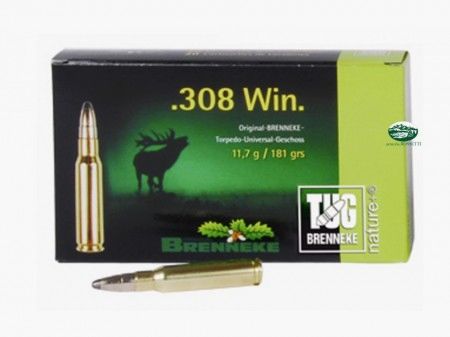 BRENNEKE 308 WIN Geschoss TUG 181 GR.